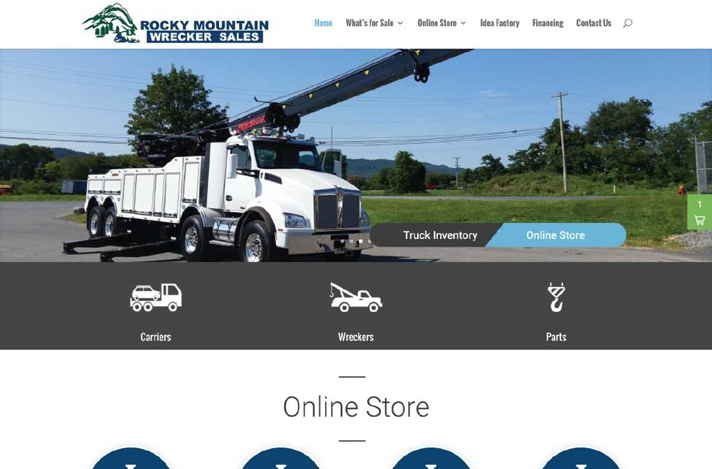 Rocky Mountain Wrecker Site Redesign