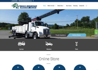 Rocky Mountain Wrecker Site Redesign