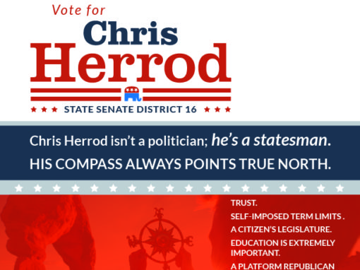 Chris Herrod Political Campaign Design