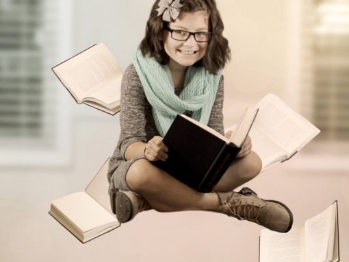 Floating Books- Levitation Photography