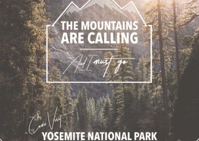 Yosemite National Park Personal Design Project