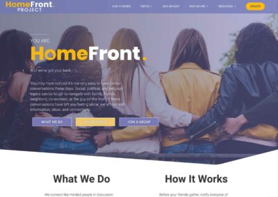 HomeFront Website