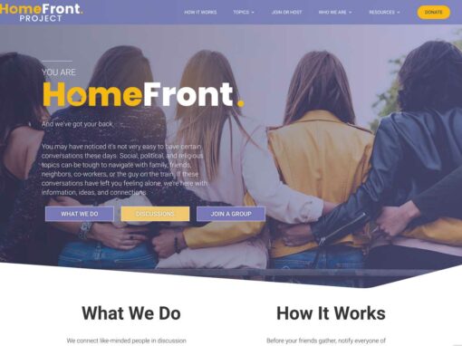 HomeFront Website