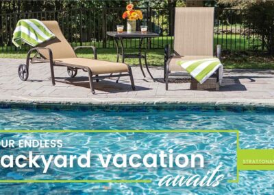 Backyard Vacation Brochure