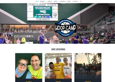 Hoop.Camp Website