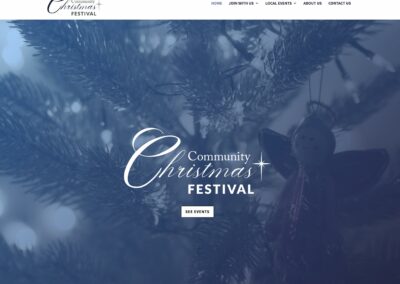 Community Christmas Festival Website