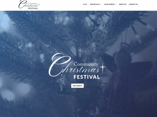 Community Christmas Festival Website